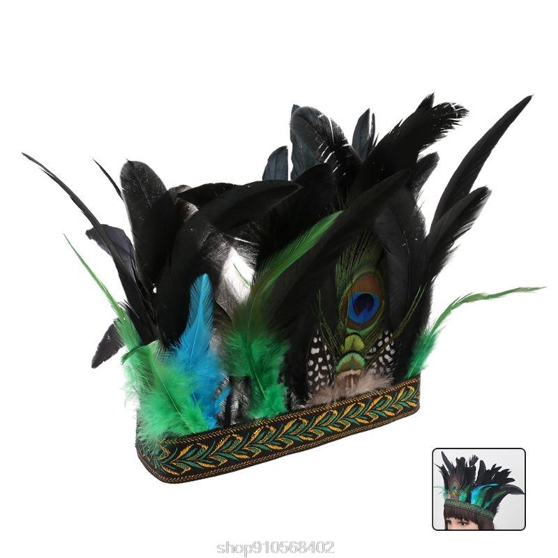 

Peacock Feather Fascinator Decorative for Fancy Party N04 20 Dropshipping, Green