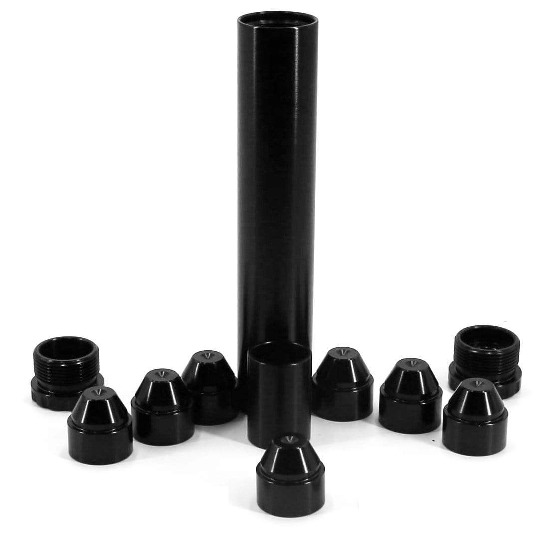 

Fuel Filter 1/2 28 5/8 24 New Aluminum Titanium Black for NAPA 4003 WIX 24003