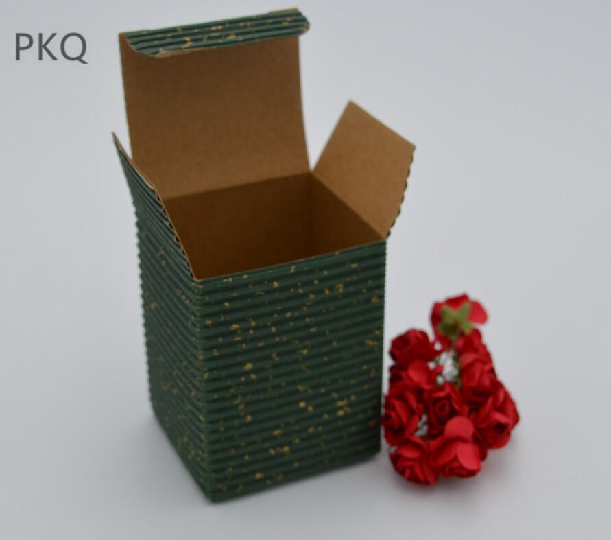 

5.7x5.2x7.3cm/9x8x10cm Corrugated Box Brown/Red/Green Kraft Paper Boxes Cardboard Mailing Box /Candy Packaging 20pcs