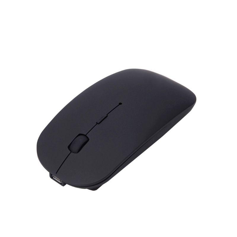 

Rechargeable Bluetooth Wireless 4.0 + 2.4G Dual Mode 2 In 1 Charging Slim Silent Click Mouse 1600 DPI Ultra-thin Ergonomic Mice