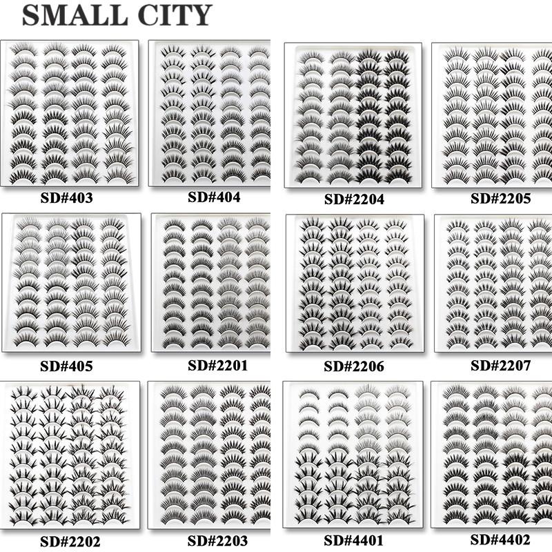 

Wholesale 20 Pairs Eyelashes Drop Shipping Lashes Dramatic handmade volume soft lashes natural eyelash makeup eyelash extension