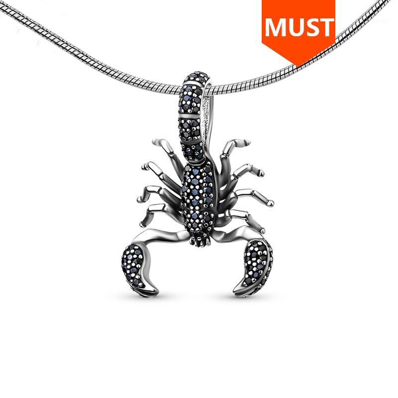 

SG fashion christmas Scorpion beads charms Europe silver 925 original women accessories for bracelets wholesale jewelry making1