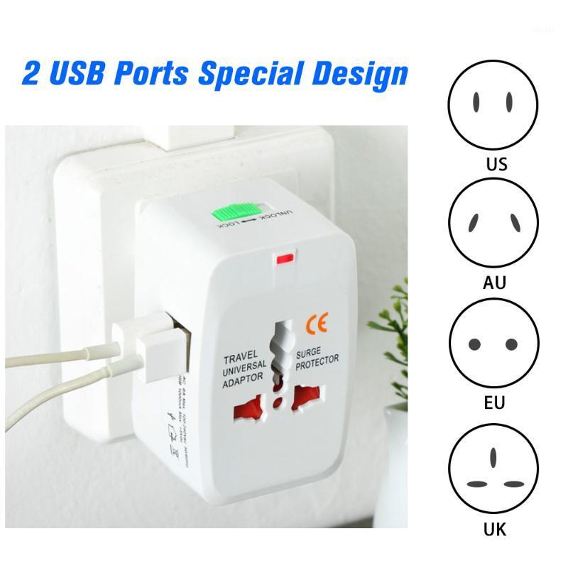 

Universal World Wide Travelling AC Adapter Plug International Power Charger Electric USB Power Plug Socket Adaptor Converter1