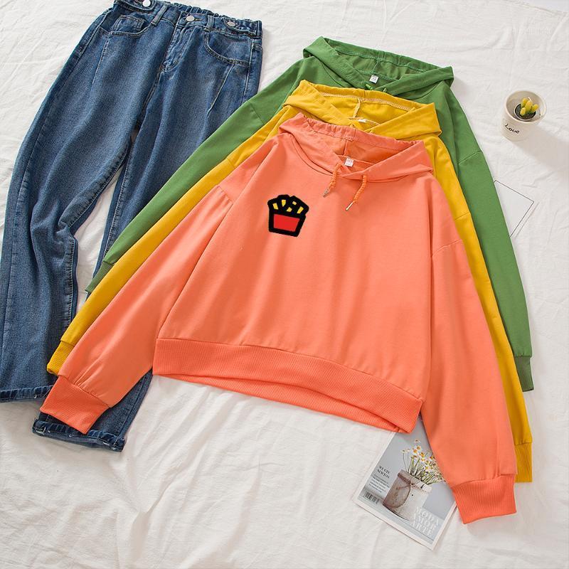 

Autumn Spring Women Plus Size Cropped Hoodies Sweatshirts Female Clothes Drawstring Loose Kpop Style Hoody Cotton Crop Top Coats1, Random