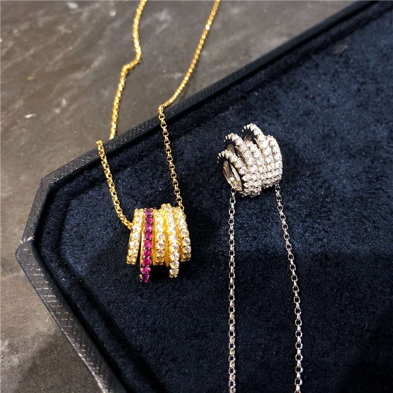 

Necklace Choker Multi circle Designer Jewelry Locket Bangle Love watches Women Mens couple fashion watche Top Quality Wedding Party Thanksgiving days Valentine 01