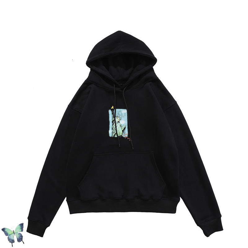 

2021 New Statue of Liberty Printing Hoody Men Women High Quality Plus Velvet Hoodie Cactus Jack Hoodies B2hr, T501