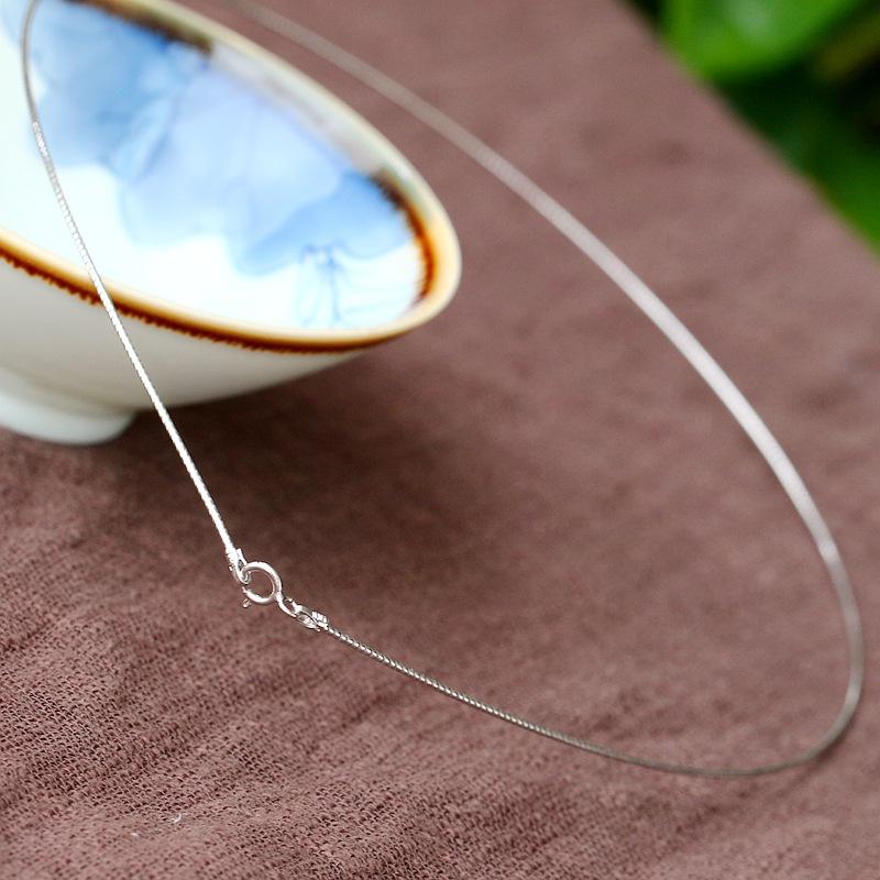 

Retro Thai Silver Jewelry Wholesale Wild Female Models Hypoallergenic S925 Sterling Silver Collar Necklace