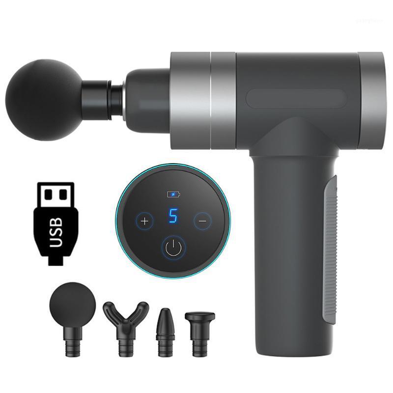 

LCD Massage Machine Body Muscle Relaxation for Neck back foot leg shoulder Massager Relief Massage Gun1