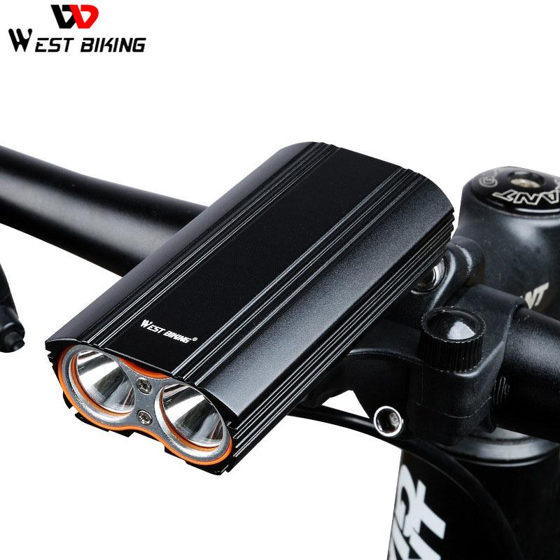 

WEST BIKING 1200LM Highlight Cycling Front Light USB LED Rechargeable Bike Light IPX-6 Rainproof MTB Road Bicycle Flashligh M295