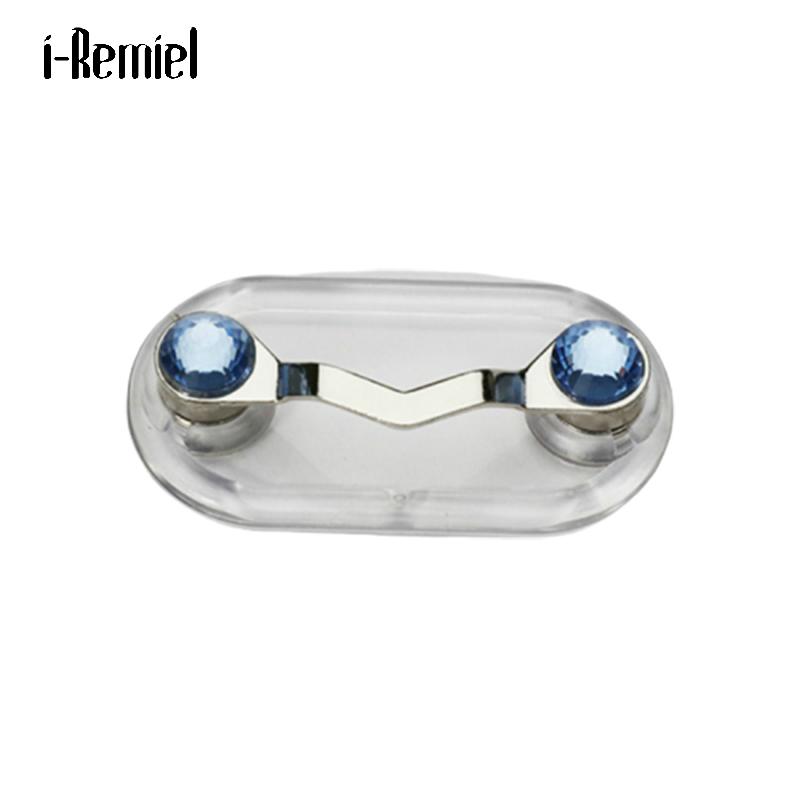 

Pins, Brooches Magnetic Hang Eyeglass Holder Pin Fashion Multi-function Portable Clothes Clip Buckle Magnet Glasses Headset Line Clips