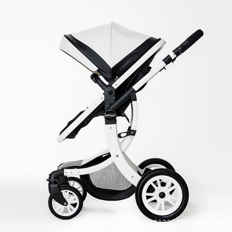 

Baby Stroller Can Sit Reclining High Landscape Folding Absorber Light Newborn Baby Car