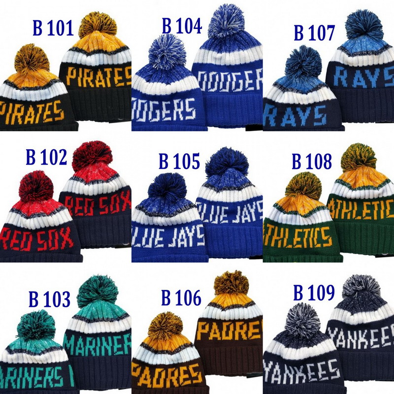 

Baseball Beanies Winter Cuffed Pom Knit Beanie  Fits Most Cap Hat For Men Women, Leave me beanies id