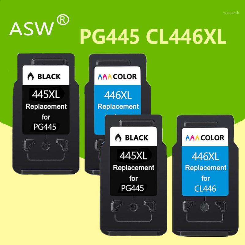 

ASW PG-445 CL-446 PG445 CL 446 Compatible PG445XL 445XL ink cartridge for Canon PIXMA MG 2440 2540 2940 MX494 IP2840 printer1