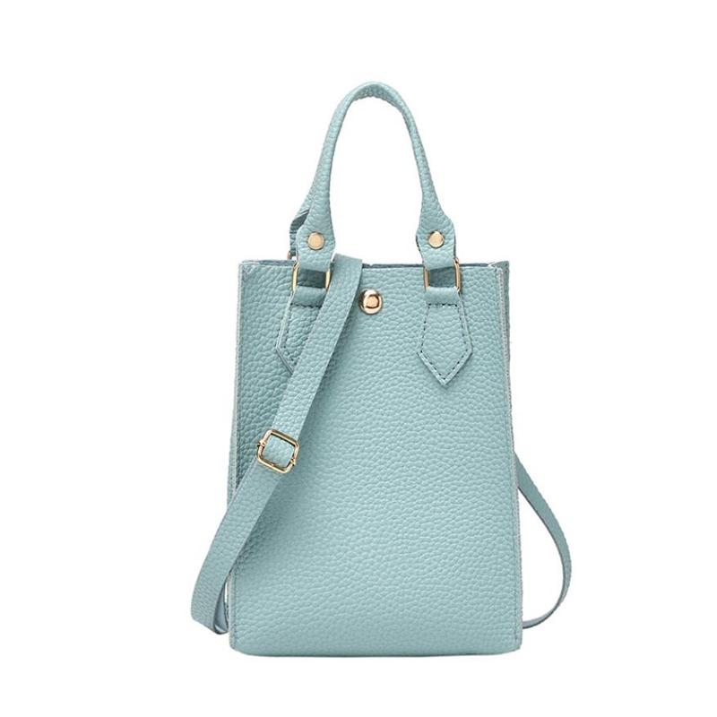 

Mini Shoulder Bag For Women Trendy Vintage PU Leather Women Crossbody Bag Brand Purse Cell Phone Shoulder Handbags, Black