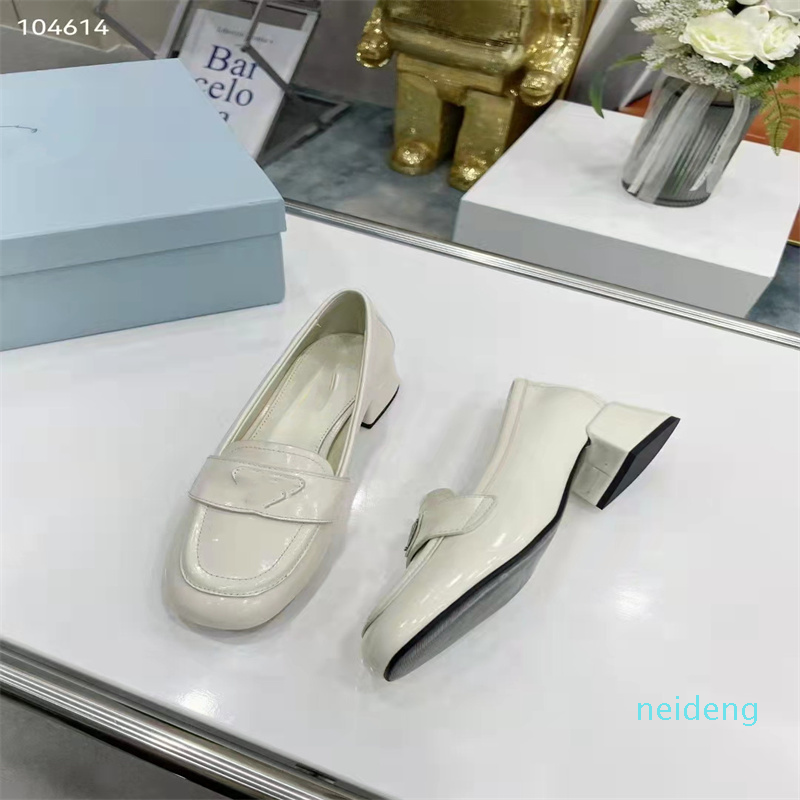 

21/22 Fashion leisure dress shoes Classic Office Professional thick heel shoess women's sexy party high heels 2cm size 35-41 high- quality 9