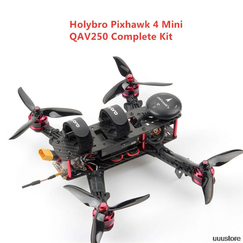 

Holybro Pixhawk 4 Mini QAV250 Complete Kit RC Quadcopter RC Drone W/ 5.8G FPV VTX 600TVL 433MHz 915mhz Telemetry Radio