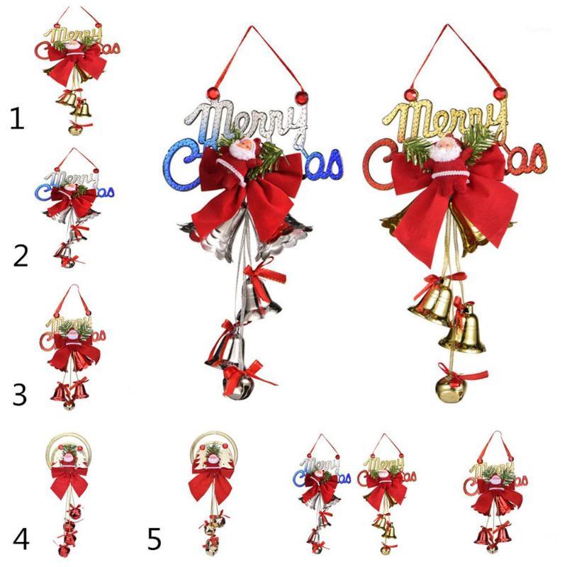 

Christmas Decor Long Bell Pendant Ornaments Christmas Tree Decoration for Home New Year Party Supplies1