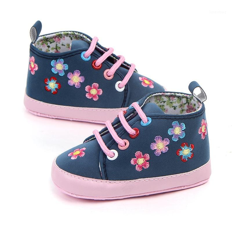 

Infant Baby Flower Baby Shoes Kid Boy Girl Soft Bottom First Walker Anti-Slip Sole Casual Toddler Sneaker1