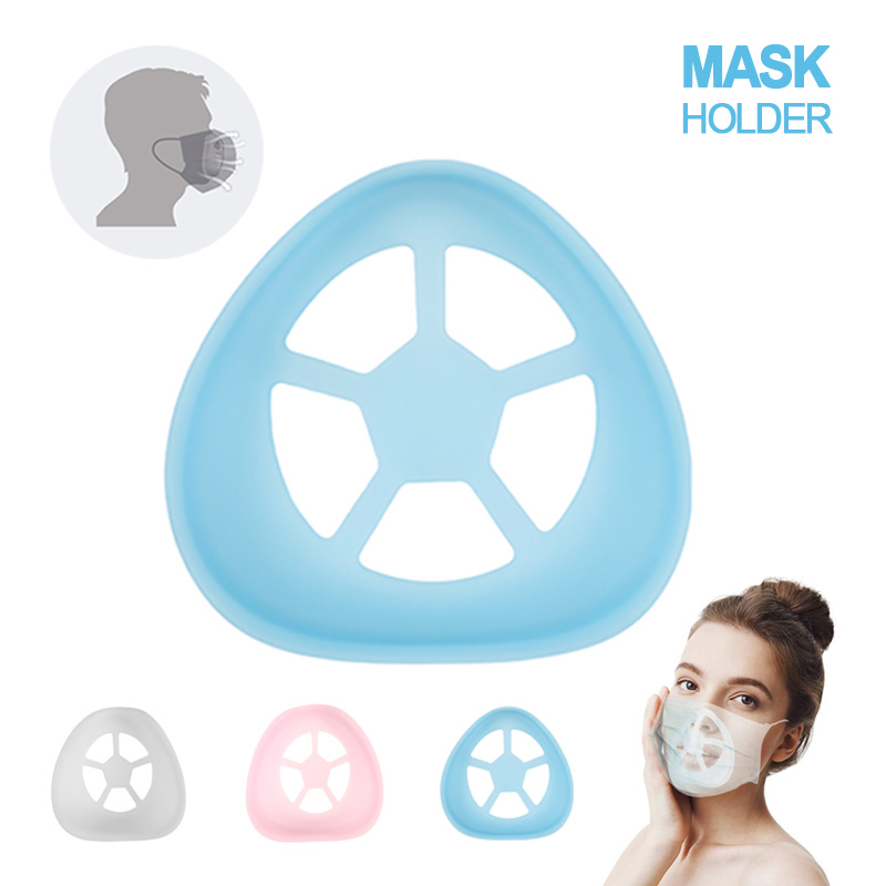 

4 Styles 3D Silicone Mask Holder Bracket Lipstick Protection Stand Mask Inner Support For Enhancing Breathing Smoothly designer Masks