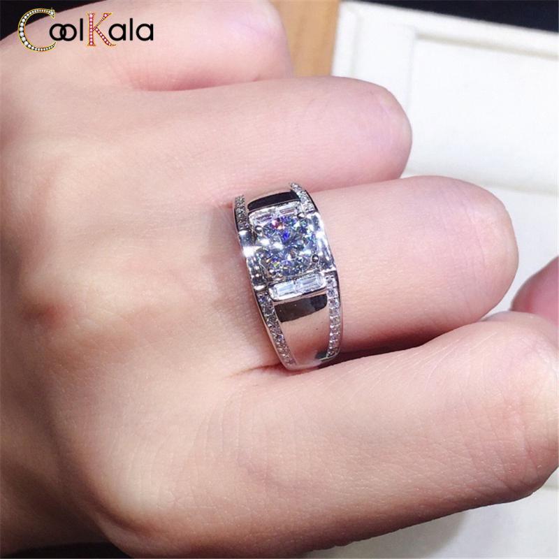 

Coolkala Hearts and Eight Arrows Flash Zircon Mosang Open Ring