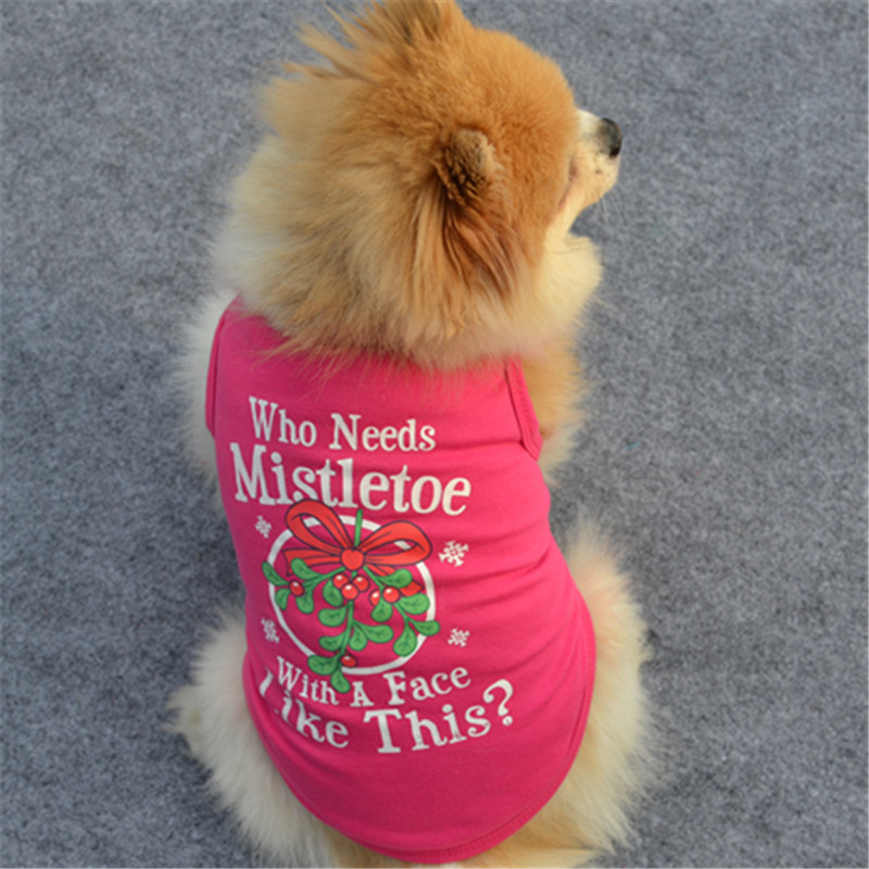 

Rose Pet Dog Cat Vest Clothes Small Sweater Puppy Soft Coat Jacket Summer Apparel Doggy Clothing t shirt Cheap Jumpsuit Outfit Pet Supply