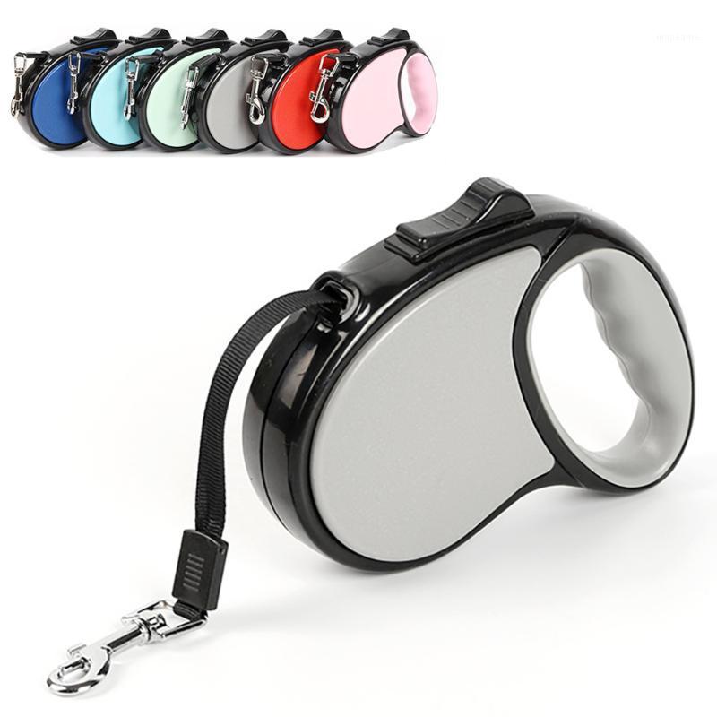 

2020 New Durable Dog Leash Automatic Retractable Nylon Dog Lead Extending Puppy Walking Running Leads For Small Medium Dogs1