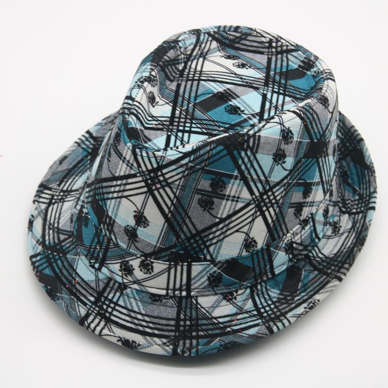 

winter hats for women Splicing Textile Rose green ladies hats classic vintage top men dress hat sombreros gorras fedora1