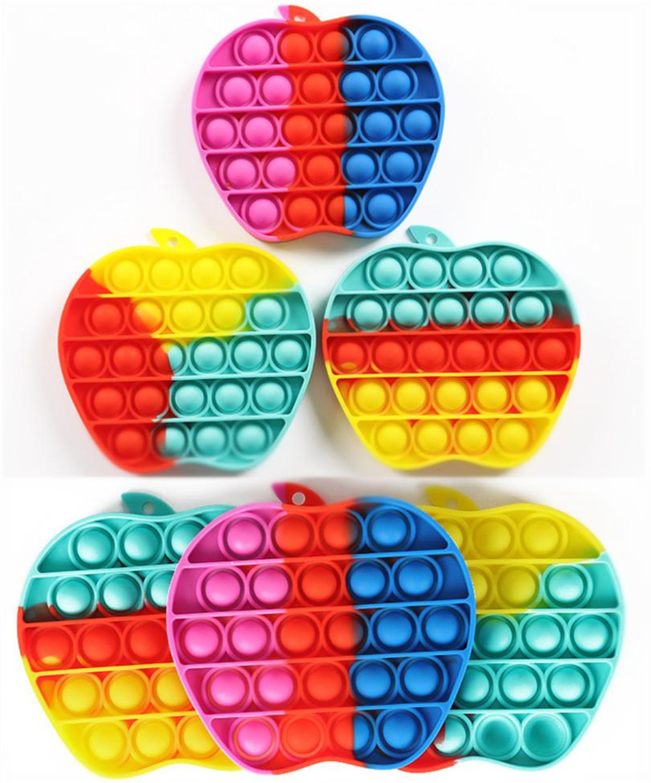 

Hot Pop It Fidget Toy Sensory Push Pop Bubble Fidget Sensory Toy Autism Special Needs Anxiety Stress Reliever for Students Office Workers