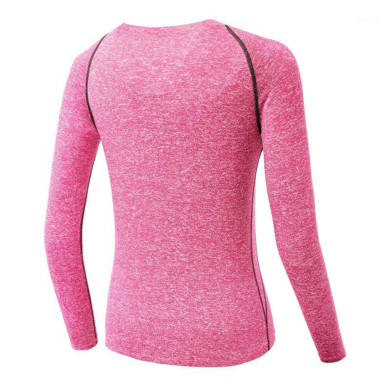 

2020 Yoga Shirts Long Sleeve Women Yoga Top Women Gym Shirts Fitness Clothing Shirt Female Sports Tops Sport Shirt1, Purple