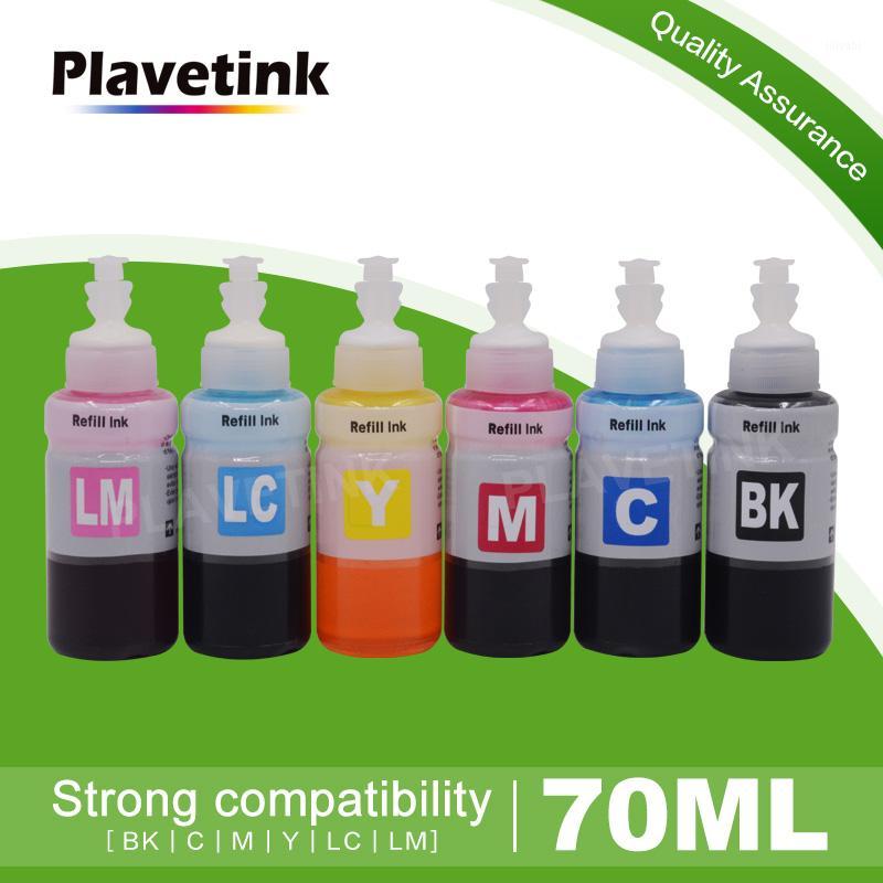 

Plavetink 70ml Bottle Printer Ink For T6731 T6732 T6733 T6734 T6735 T6736 Cartridges L800 L805 L810 L850 L1800 Printer1 Refill Kits