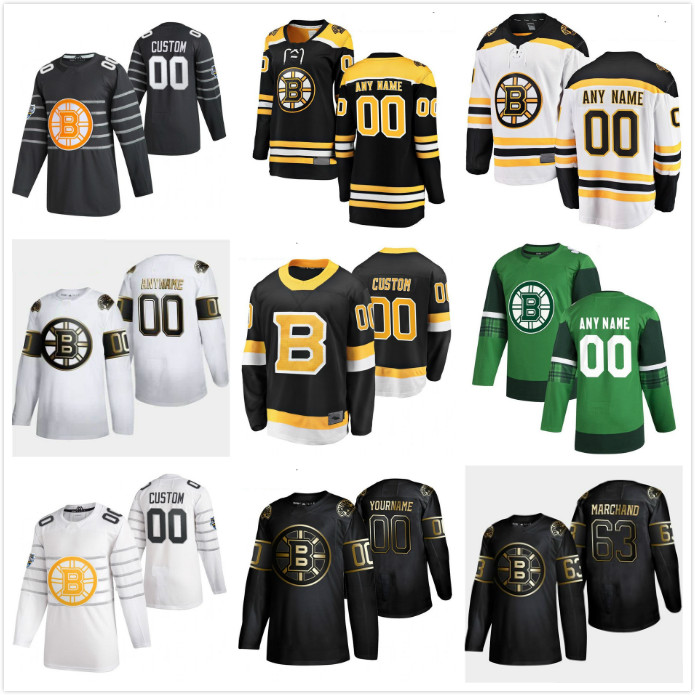 

Boston Bruins Hockey Jerseys Golden Edition Womens 21 Nick Ritchie 28 Ondrej Kase Patrice Bergeron Zdeno Chara Brad Marchand Custom Stitched, As pic