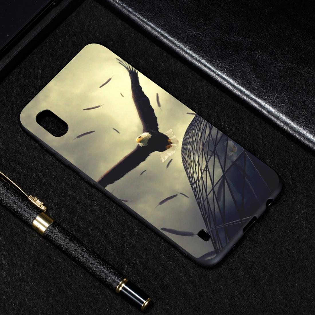 

Eagle Painted Pattern Soft TPU Case for Galaxy A10
