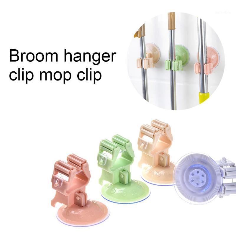 

Mop rack 1pcs Wall Mounted Mop Umbrella Holder Brush Broom Hanger Storage Rack Kitchen Tool Reusable Grippers Storage1