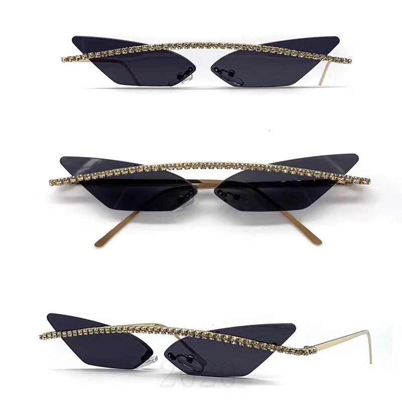 

Sunglasses Oversized Diamond Cat Women 2021 Rhinstone One Piece Men Crystal Google Eyewear Ladies UV NX