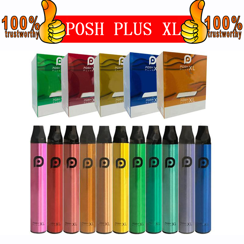 

Posh Plus XL Disposable Vape Device Pen 1500Puffs 650mAh Power Battery Pre-filled Pods Cartridges Vapor Electronic Cigarettes Vaporizer