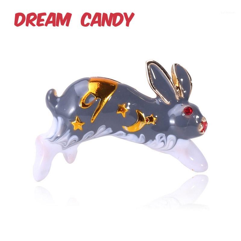 

Dream Candy 2 Colors Enamel Brooches for Women Animal Jewelry Pins Rhinestone Brooches Fashion Accessories New Arrival1