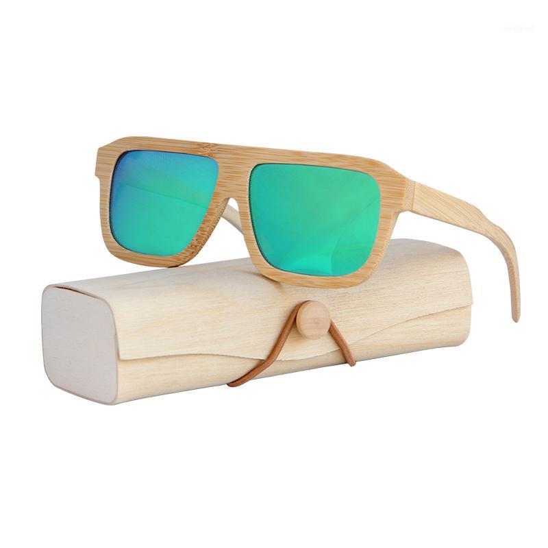 

Sunglasses Vintage Polarized For Women Mens Bamboo Wooden Glasses Case Luxury Sun Beach Eyeglasses Anti-UV Driving1