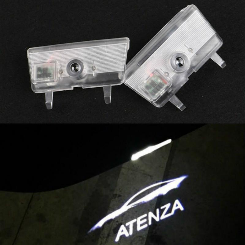 

2PCS LED Car Door Logo Laser Projector For 6 Atenza 2014 -2020 Welcome Light Car Door Emblem Logo Led Auto Accessories