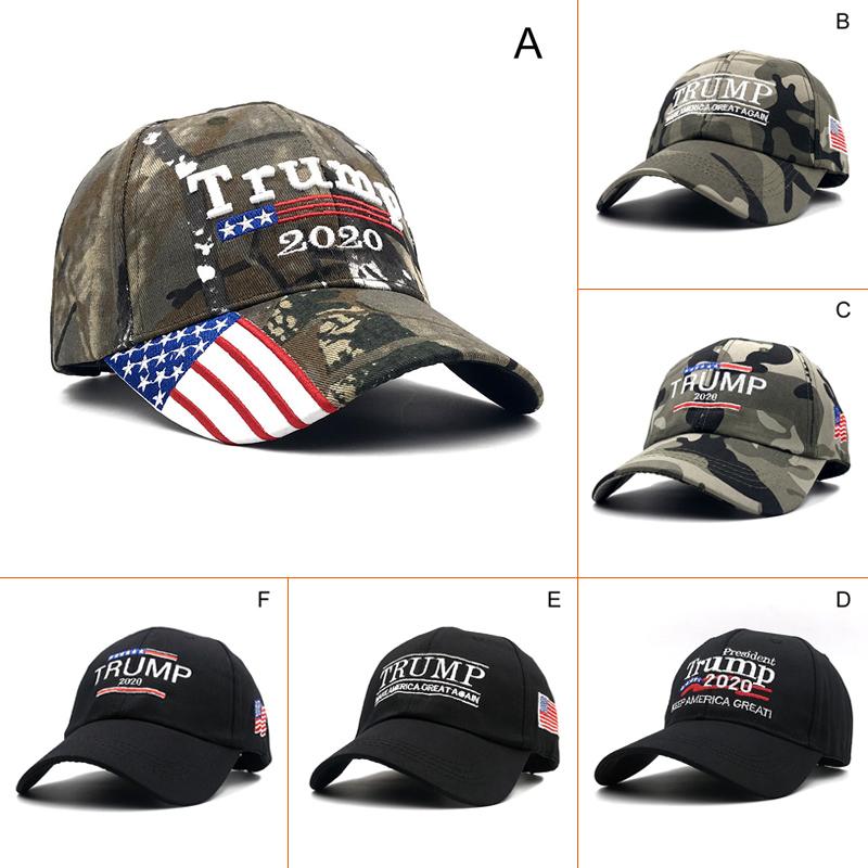 

Wide Brim Hats Baseball Cap Embroidered Adjustable Hat 2021 US Presidential Election BMF88