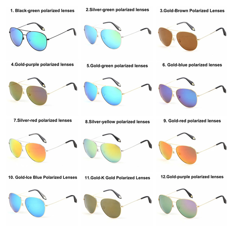 

2020 Summer COT010 Pilot Polarized Sunglasses Beach Brand Men And Women Eyewear Summer Surfing Sun Glasses Wholesale With Case