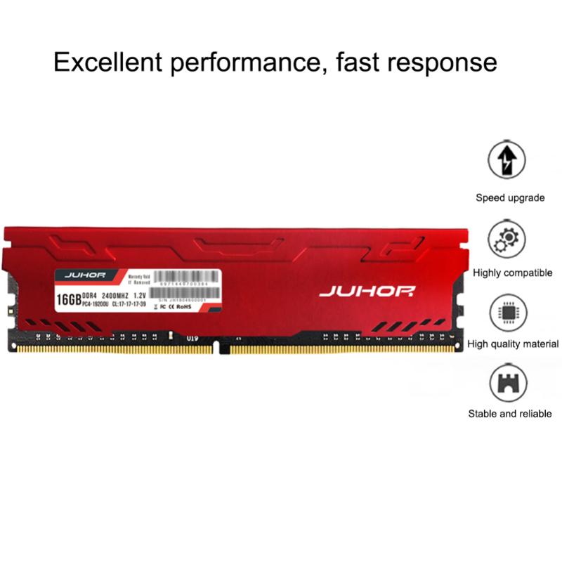 

DDR4 Desktop Memory RAM 4GB 8GB 16GB 2666MHZ DDR4 2400mhz 3000mhz U-DIMM PC4-19200 288 pin non-ECC Memory RAM GB Glowing