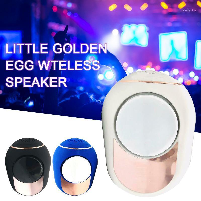 

2020 Little Golden Egg Wireless Bluetooth Speaker Portable Multicolor Stereo Surround Music Player with 2-in-1 Audio Cable1