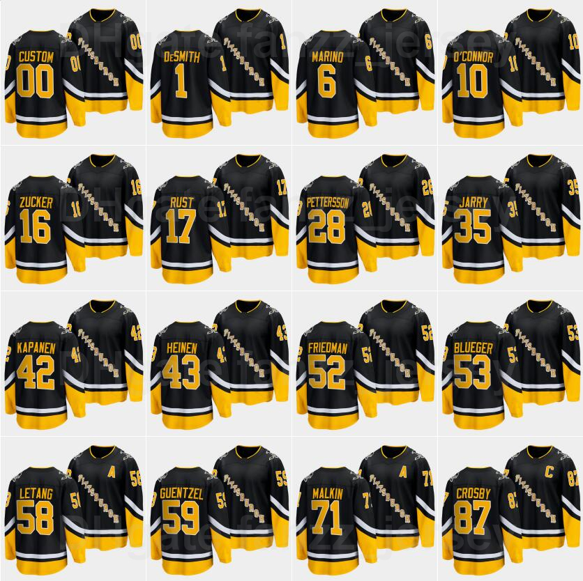 

Pittsburgh Penguins 43 Danton Heinen Jersey Alternate Hockey 10 Drew OConnor 35 Tristan Jarry 71 Evgeni Malkin 87 Sidney Crosby 59 Jake Guentzel 42 Kasperi Kapanen, White