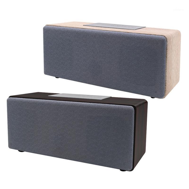 

Wireless Speaker Portable Bluetooth Speaker with Sound System Wooden Case for Tablet Laptop1