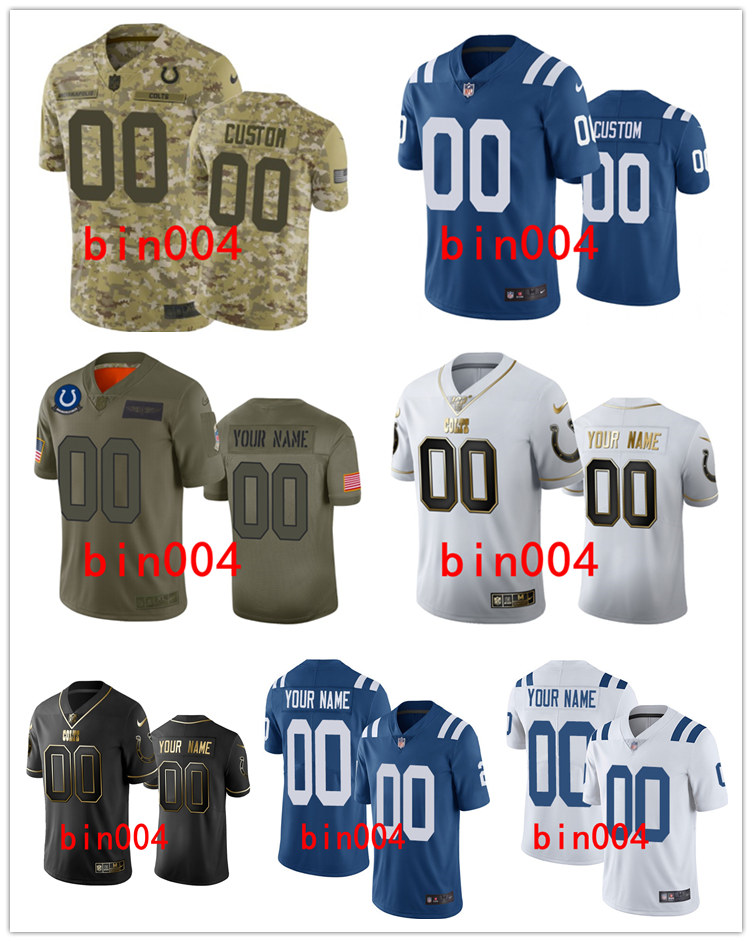 

Customized IndianapolisColtsMEN WOMEN YOUTH Limited Jersey Football Vapor Untouchable 100% embroidery S-6XL, Black;red