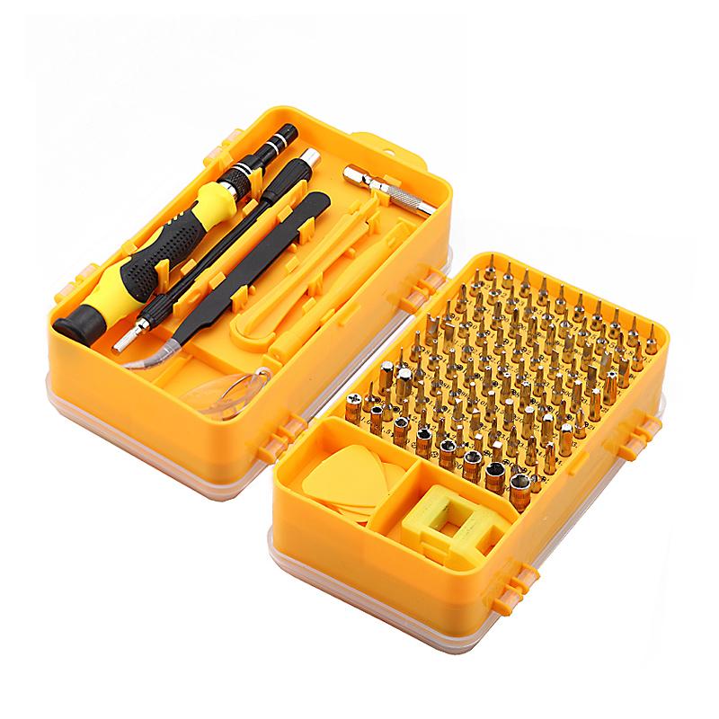 

Precision Magnetic Screwdriver Set 115/25 In 1 Insulation Multifunctional Alloy Steel Household Mobile Phone Repair Manual Tool