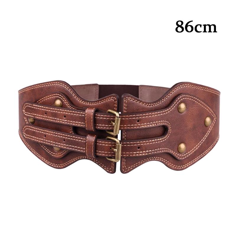 

Belts Black High Waist Corsets Punk Metal Chain Vintage Mesh See Through Shaper Women Slim Girdle