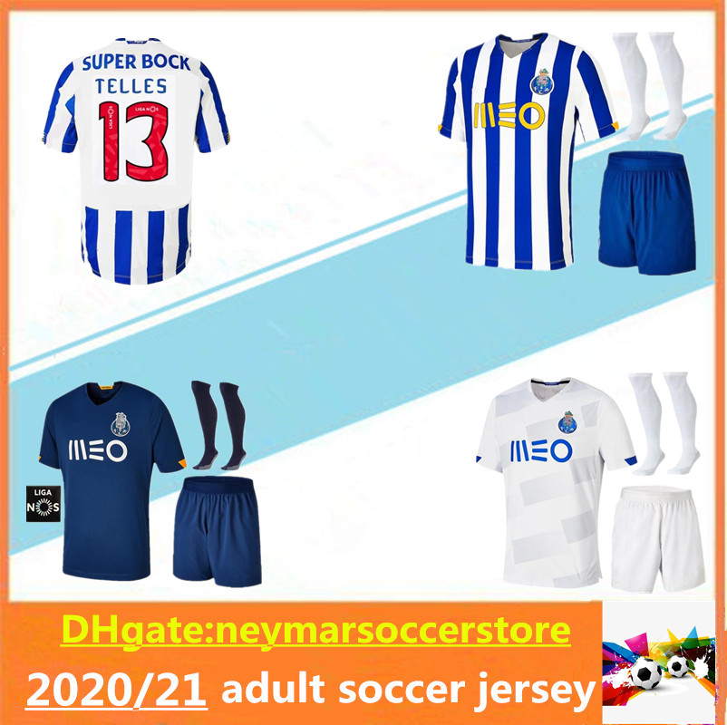 

20 21 ALEX TELLES ABOUBAKAR Soccer Jerseys adult kits 2020 2021 BRAHIMI SHOYA DANILO SOARES maillot de football shirt kit uniforms, Black