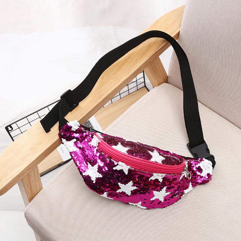 

Purse PU Leather Money Wallet Festival Waist Belt Comestic Travel Messenger Fanny Pack Bum Bag Key Pouch Dating Holiday, Black