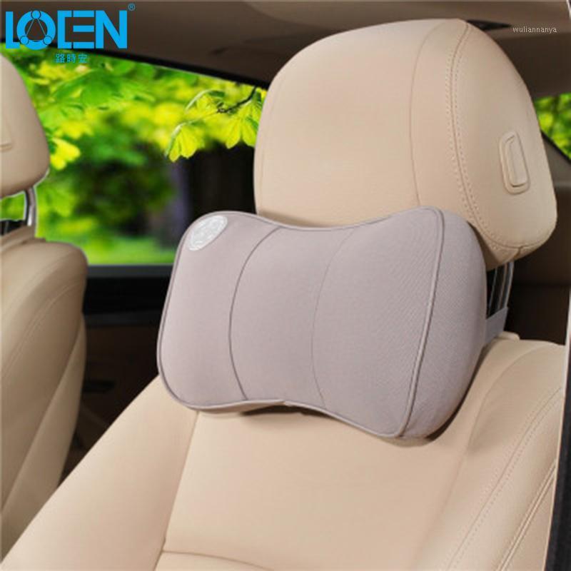 

Seat Cushions 1PCS Car Pillows Bone Neck Rest Pillow Memory Foam Travel Headrest Universal Cars Red Black Gray Brown Blue Beige